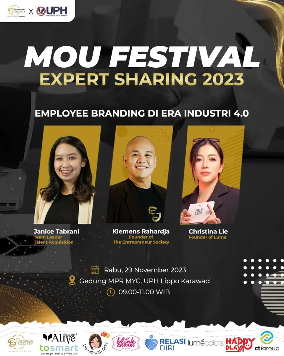 Community & speaking event – MOU Festival Expert Sharing 2023